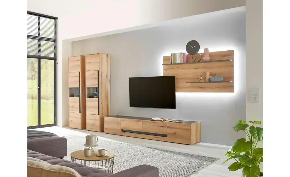 Wohnwand Cande BHT 400|197|45 cm