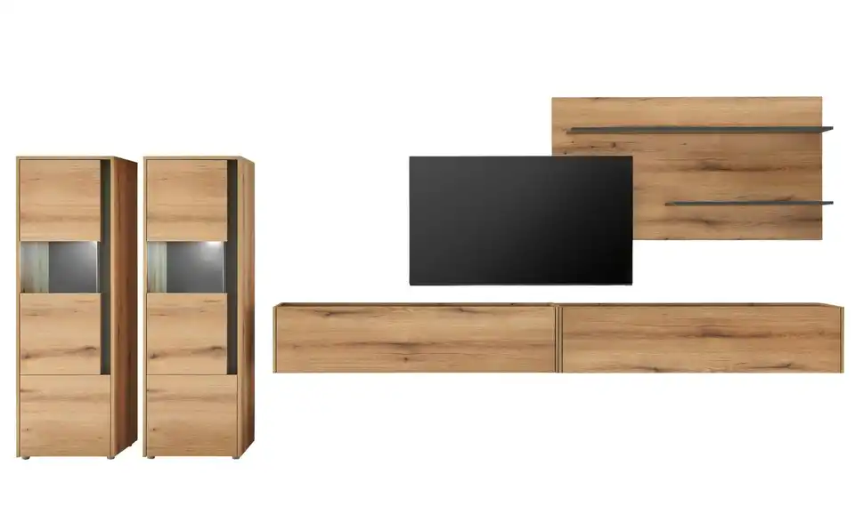 Wohnwand BHT 440|180|40 cm