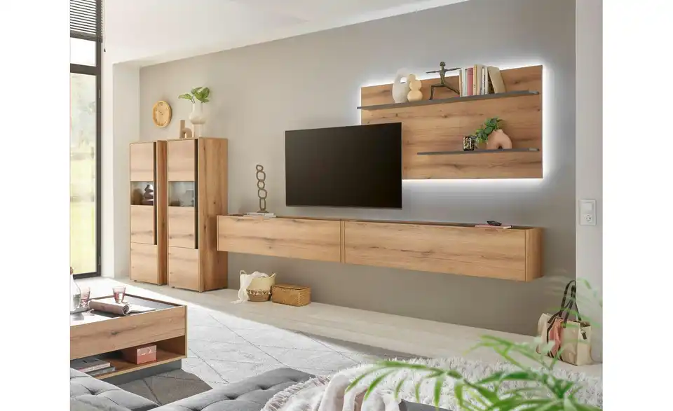 Wohnwand BHT 440|180|40 cm