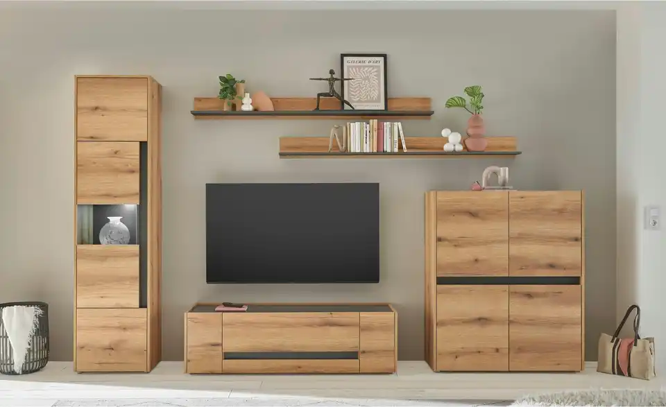 Wohnwand BHT 350|197|45 cm