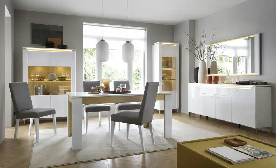 Sideboard mit Softclose Losini BHT 200,3|87,3|40 cm