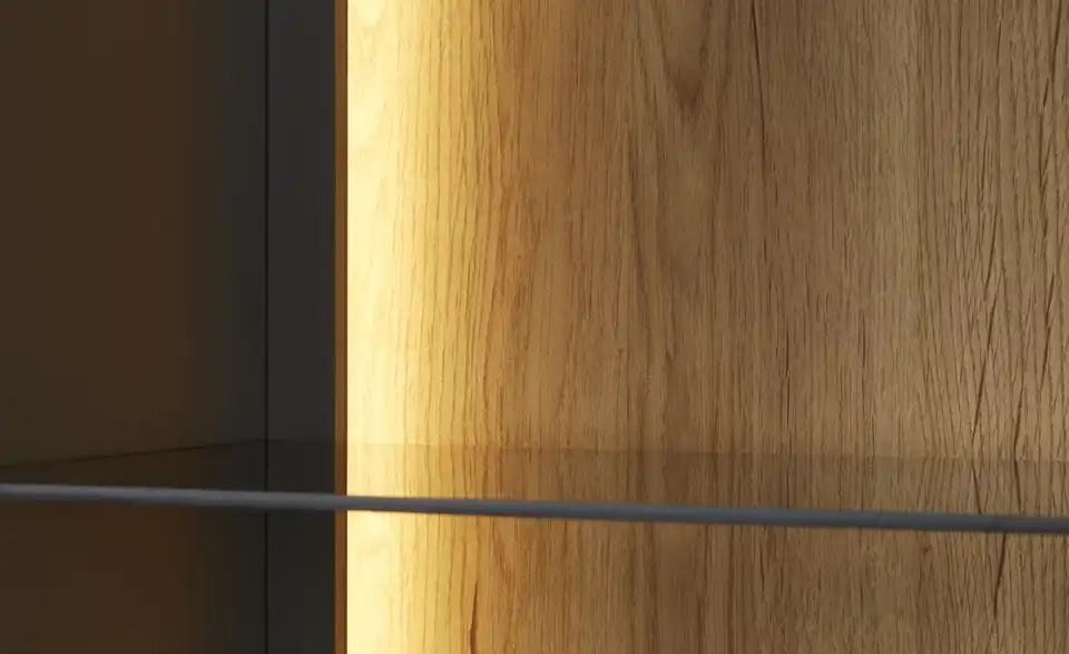 uno Vitrine Butera BHT 89|206|38 cm