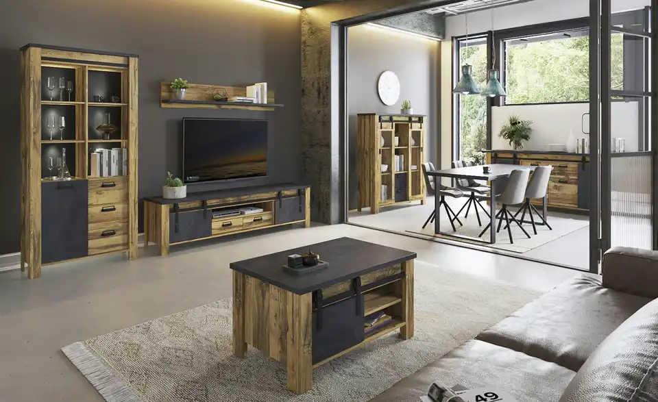 Highboard Ledro BHT 132|150|37 cm