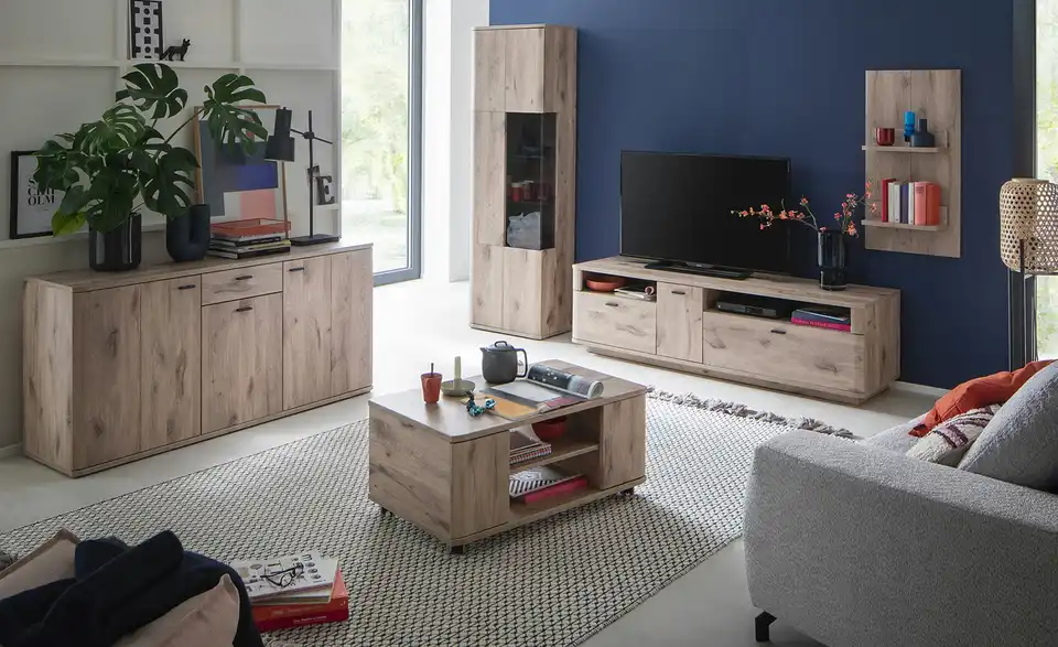 uno Kombi-Vitrine Prato BHT 90|199|37 cm