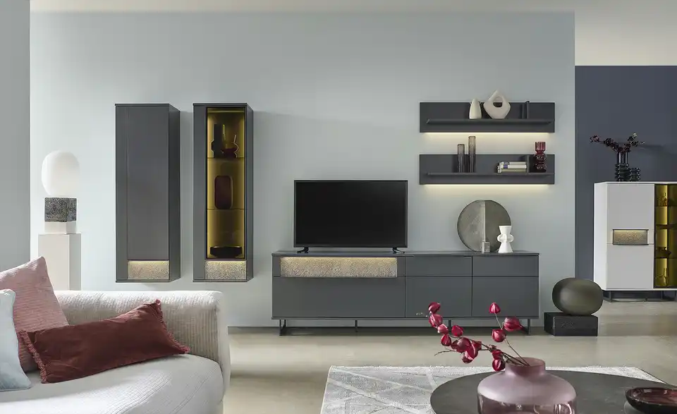 Jette Home Wohnkombination Stone BHT 364|198|46 cm