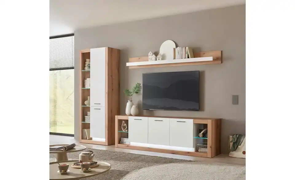 Wohnwand Busso BHT 298|195|43 cm