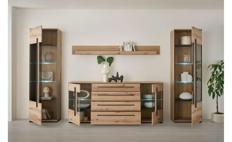 Wohnwand Cantara BHT 240|320|42 cm