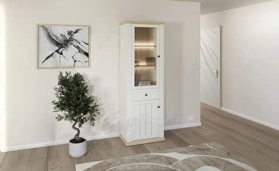 Vitrine Countryside BHT 69,4|202,1|43,3 cm