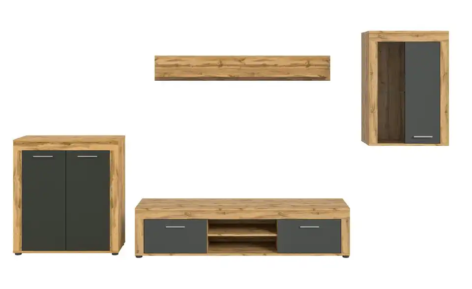 Wohnwand Bardenas BHT 330|169|35 cm