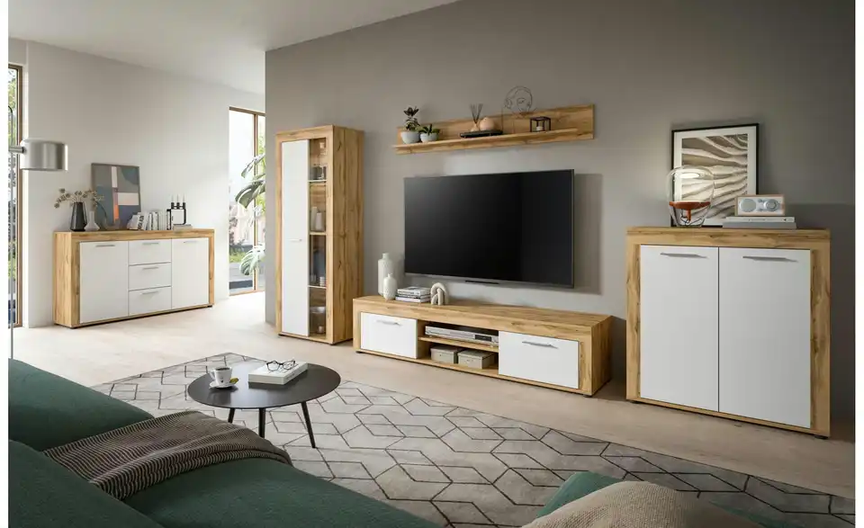 Wohnwand Bardenas BHT 330|159|35 cm Wohnwand Bardenas BHT 330|159|35 cm