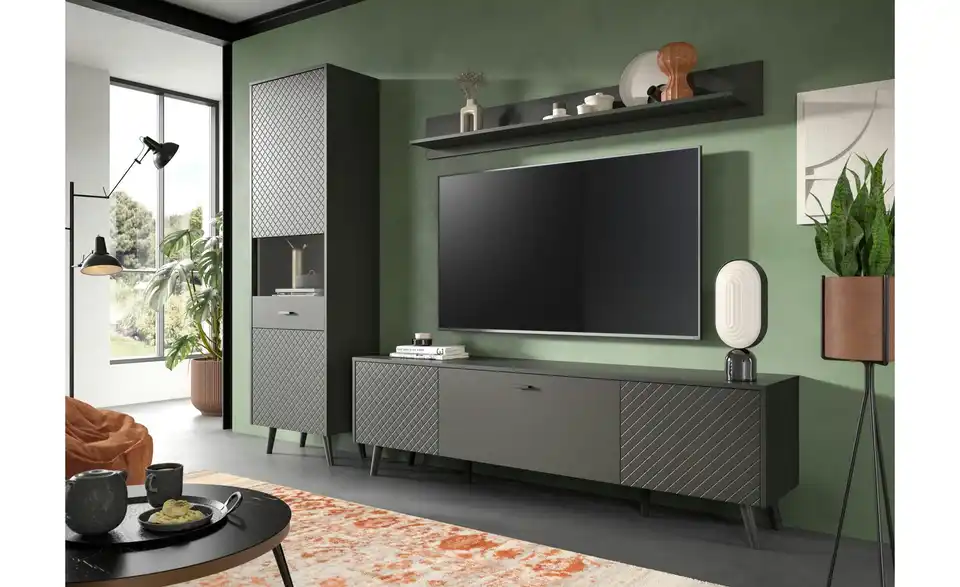 Wohnkombination Linea BHL 258|195|40 cm