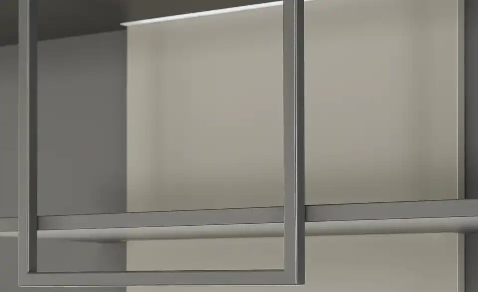 Wohnwand Light Line 9 BHT 230|166|50 cm