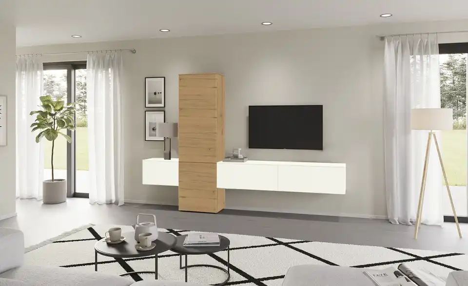 Content Wohnwand Style BHT 301|205|38 cm Content Wohnwand Style BHT 301|205|38 cm