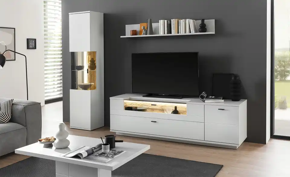 uno Vitrine Sarbonne BHT 45|199|37 cm