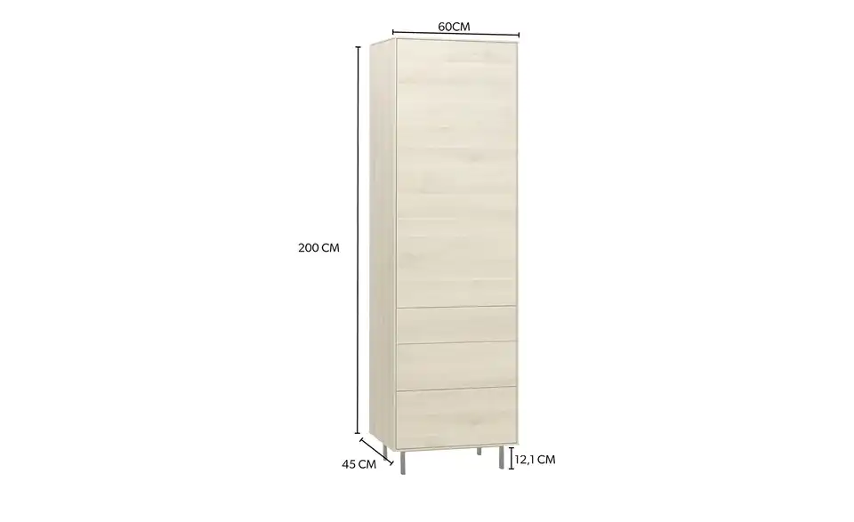 uno Schrank Famous BHT 60|200|45 cm