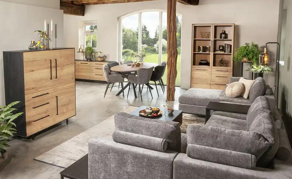 uno Highboard Lecce BHT 120|142|45 cm