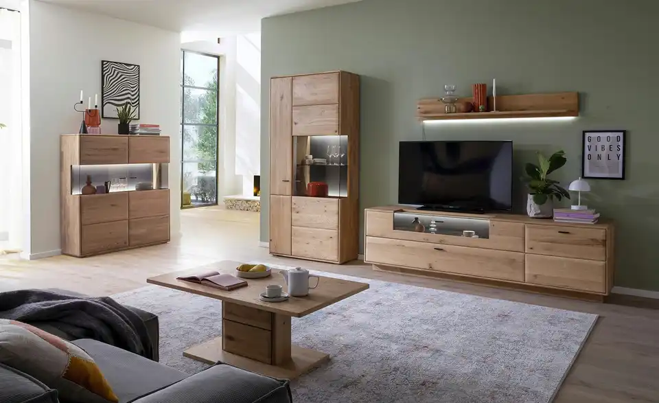 MONDO Highboard Minoma BHT 124|140|37 cm