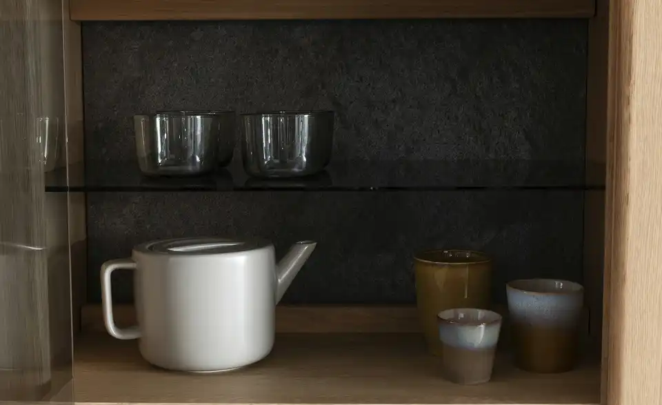 Woodford Vitrine Azzurro BHT 64|207|37 cm