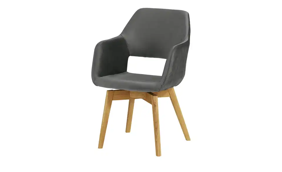 Woodford Armlehnstuhl Berlin BHT 57|85|67 cm, Samt