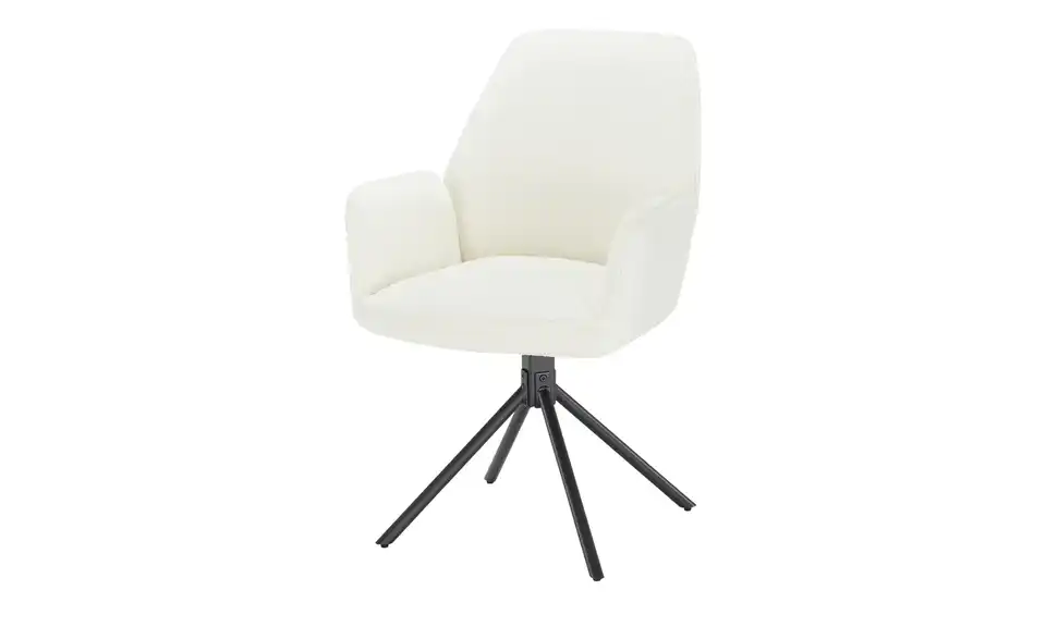 Stuhl aus Teddy-Bouclé Flynn BHT 60|86|62 cm, Boucléstoff