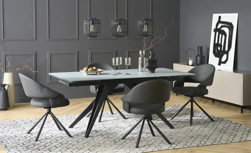 uno Esszimmerstuhl drehbar Lena 2 BHT 61|83|62 cm, Kunstleder