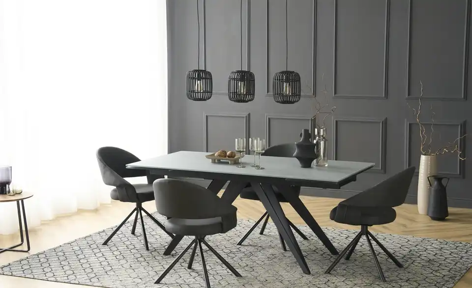 uno Esszimmerstuhl drehbar Lena 2 BHT 61|83|62 cm, Kunstleder