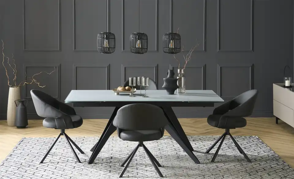 uno Esszimmerstuhl drehbar Lena 2 BHT 61|83|62 cm, Kunstleder