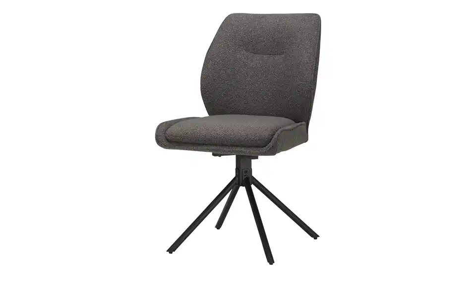 Polsterstuhl drehbar Gerry BHT 50|89|63 cm, Chenille