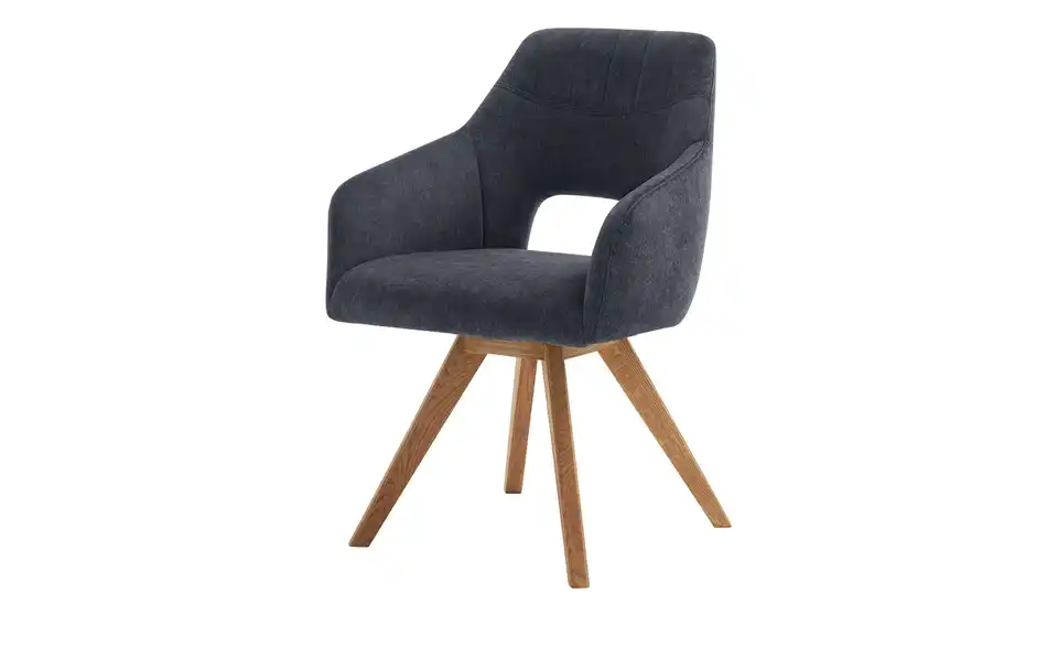 Woodford Armlehnstuhl Moderna BHT 57|84|59 cm, Velours