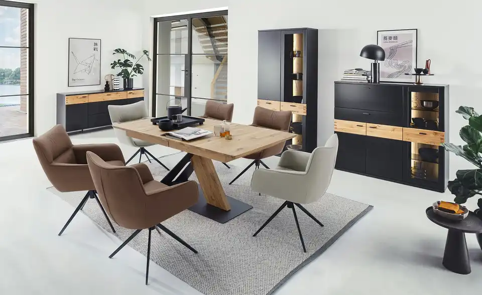 Woodford Esstisch ausziehbar Marrita BHL 90|77|180 cm