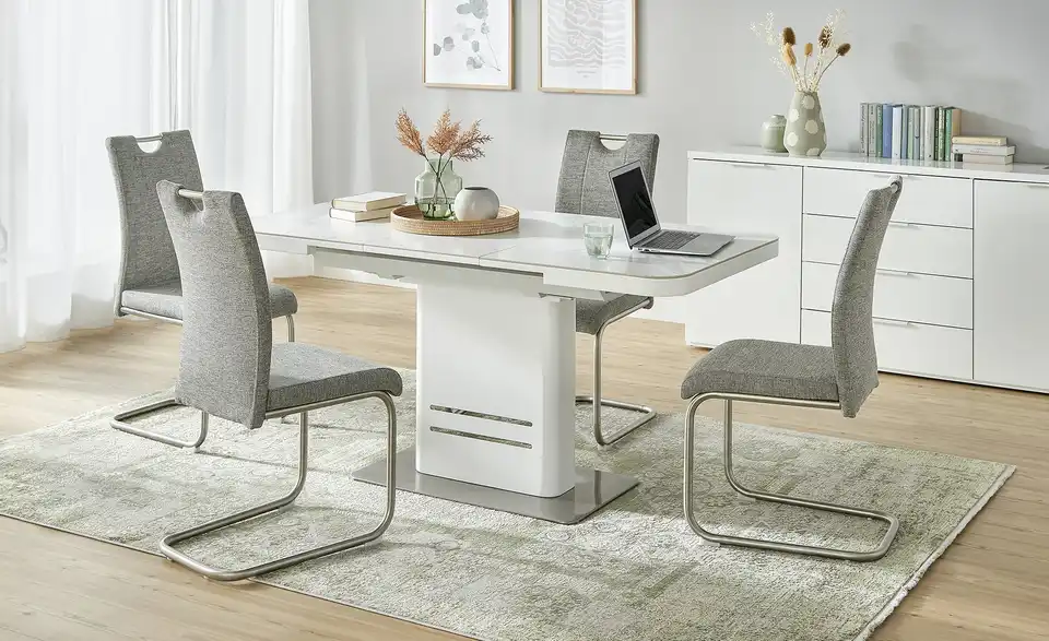 Schwingstuhl Connor BHT 43|99|57 cm, Mikrofaser