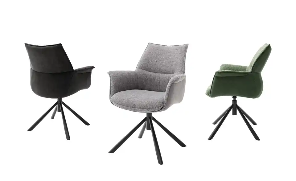 uno Armlehnstuhl drehbar Janny BHT 67|87|65 cm, Chenille