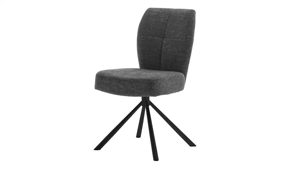uno Esszimmerstuhl drehbar Kea BHT 48|88|61 cm, Flachgewebe