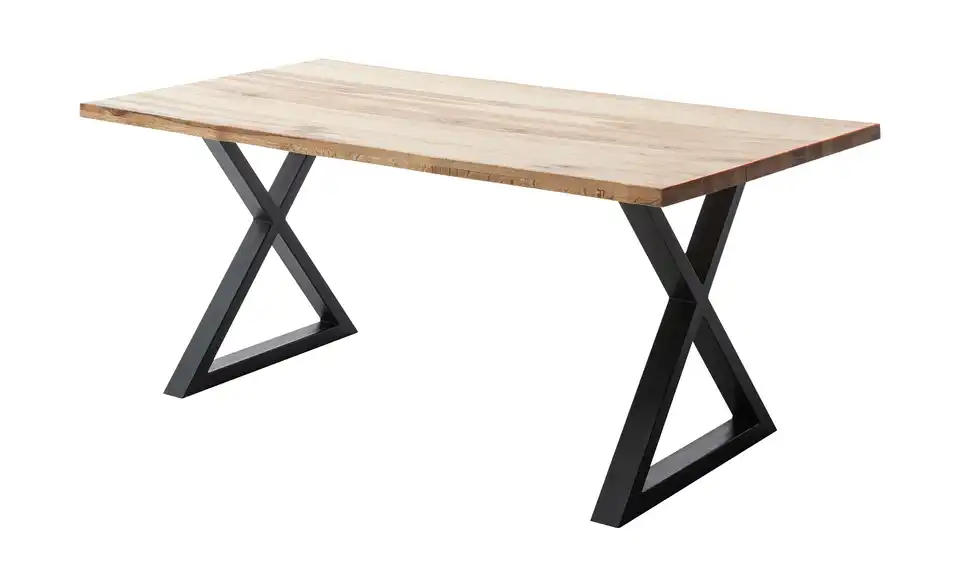 Woodford Kufentisch massiv Malaisa BHL 90|76|140 cm