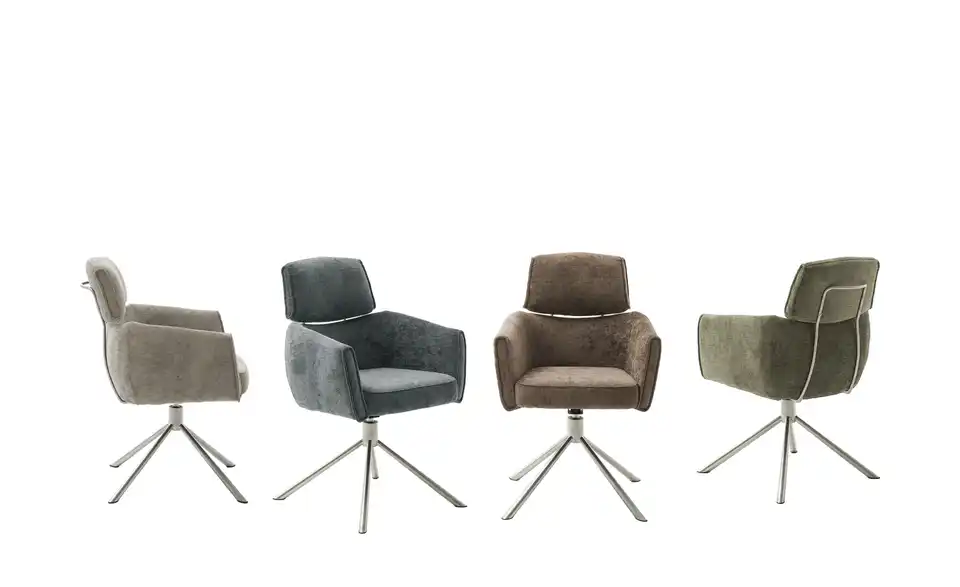 Jette Home Armlehnstuhl drehbar Becky BHT 61|91|64 cm, Chenille