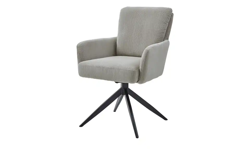 Polsterstuhl Lomo BHT 60|90|68 cm, Cordstoff