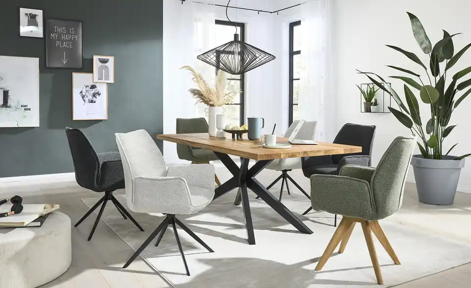 Musterring Armlehnstuhl Tiama BHT 63|91|65 cm, Boucléstoff