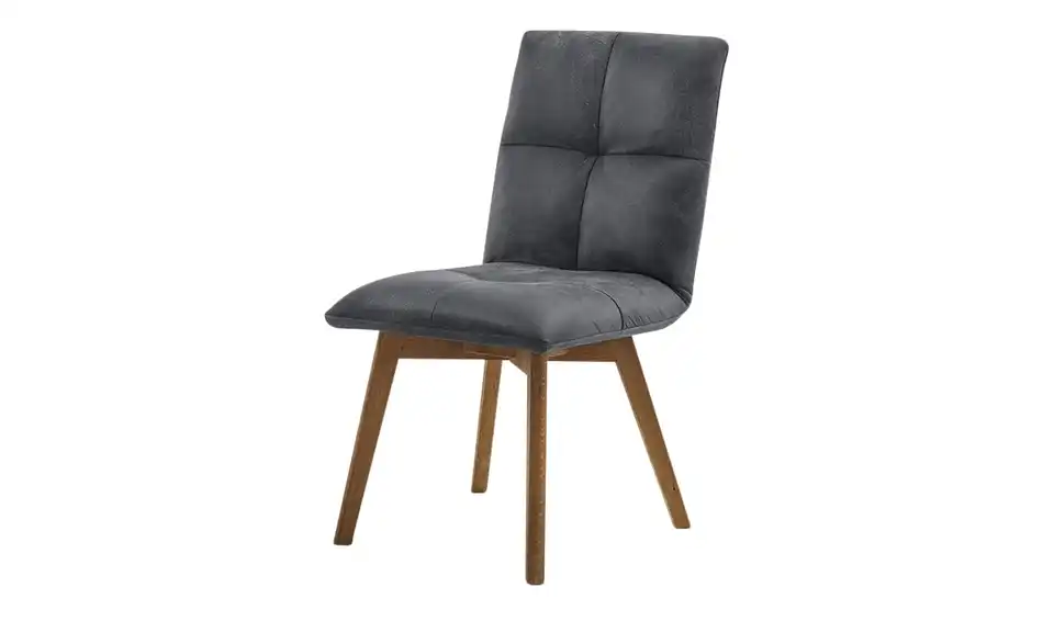 Woodford Esszimmerstuhl mit Steppung im Rücken Leonie BHT 52|93|63 cm, Leder