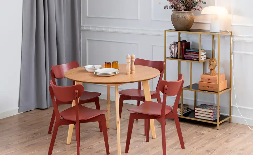 Runder Esstisch 105 cm Robin H 76 cm, Ø 105 cm