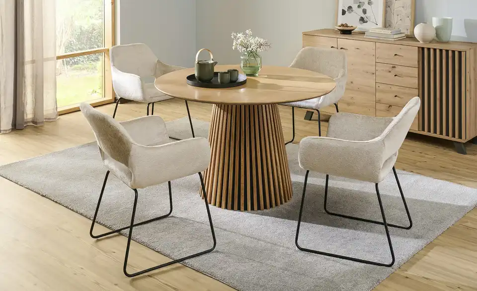 Esstisch Aaron H 75 cm, Ø 120 cm