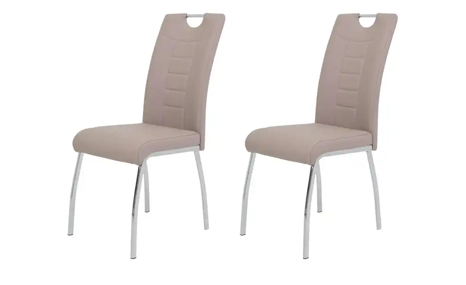 Polsterstuhl 2er-Set mit Griff Christopher BHL 64|100|43 cm