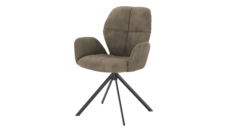 Wohnwert Polsterstuhl Luisa BHT 62|90|60 cm, Mikrofaser