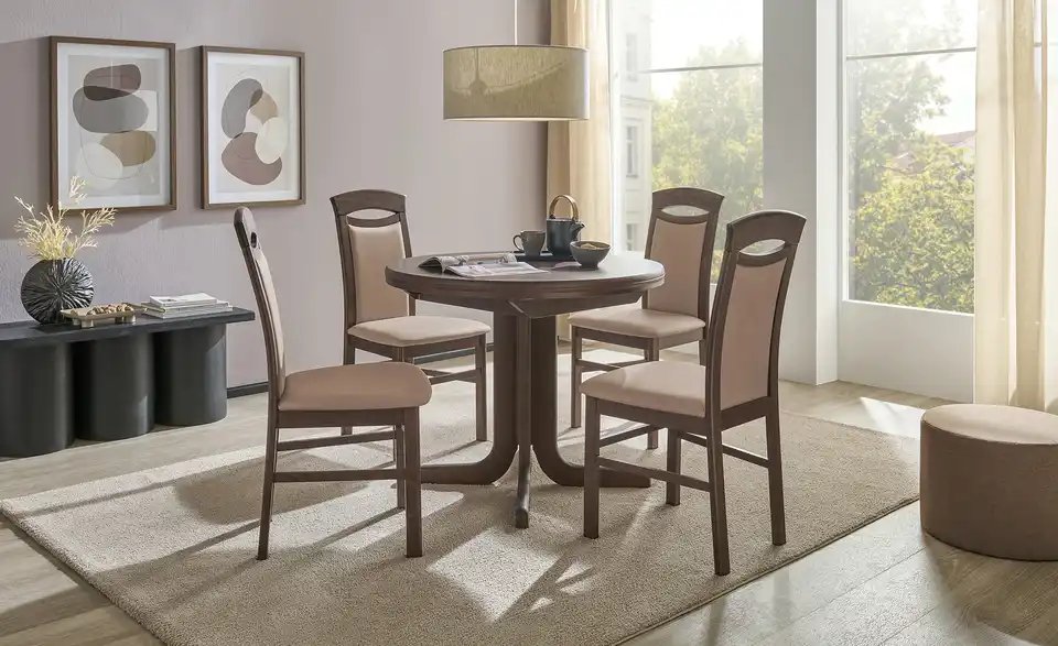 Polsterstuhl Senator BHT 47|100|54 cm, Mikrofaser