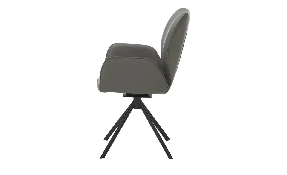 Wohnwert Esszimmerstuhl Lea BHT 62|92|46 cm, Leder