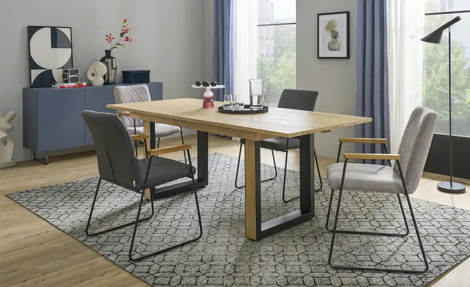 Esstisch ausziehbar Rene BHL 90|77|160 cm