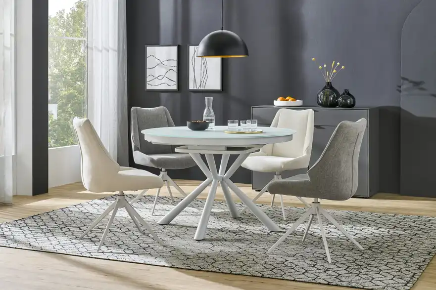 uno Esszimmerstuhl mit erhöhter Sitzkante Doro BHT 53|90|61 cm, Chenille