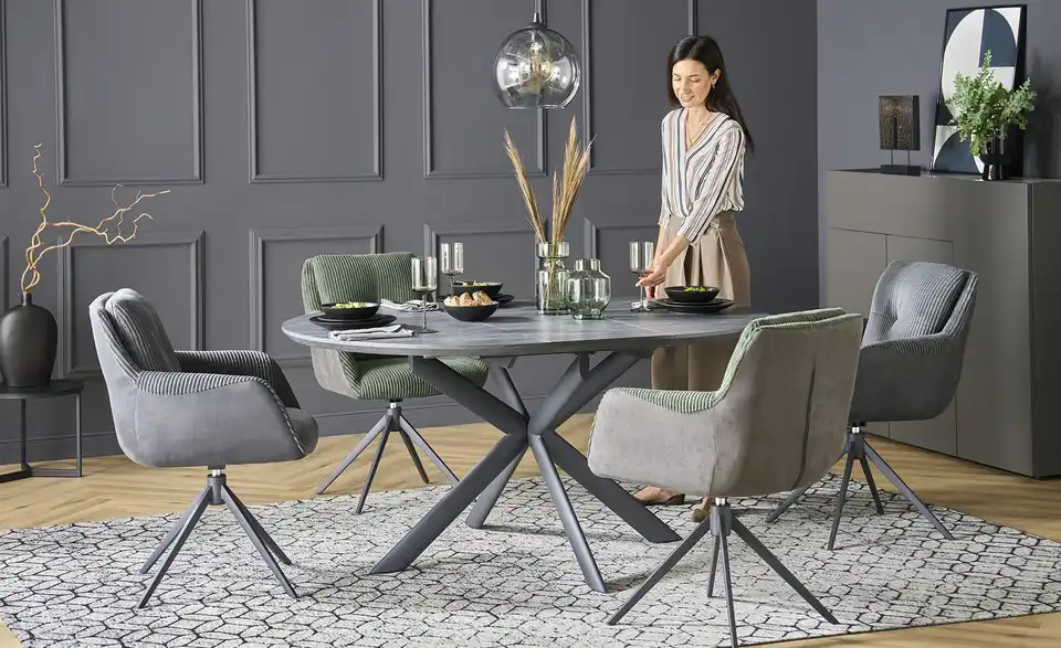 uno Armlehnstuhl mit Rückenkissen Jakob BHT 62|87|67 cm, Cordstoff