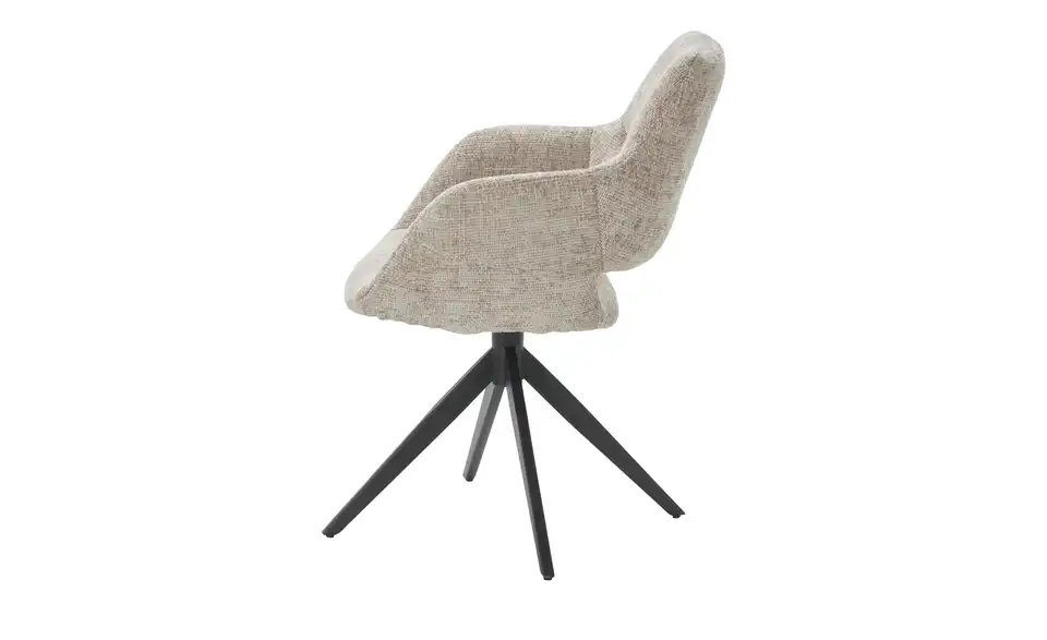 uno Armlehnstuhl drehbar Bruno BHT 66,5|84,5|64,5 cm, Chenille
