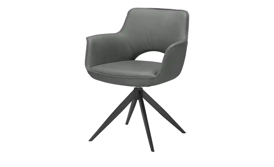 Armlehnstuhl mit Lederbezug Chester BHT 69|83|59 cm, Leder