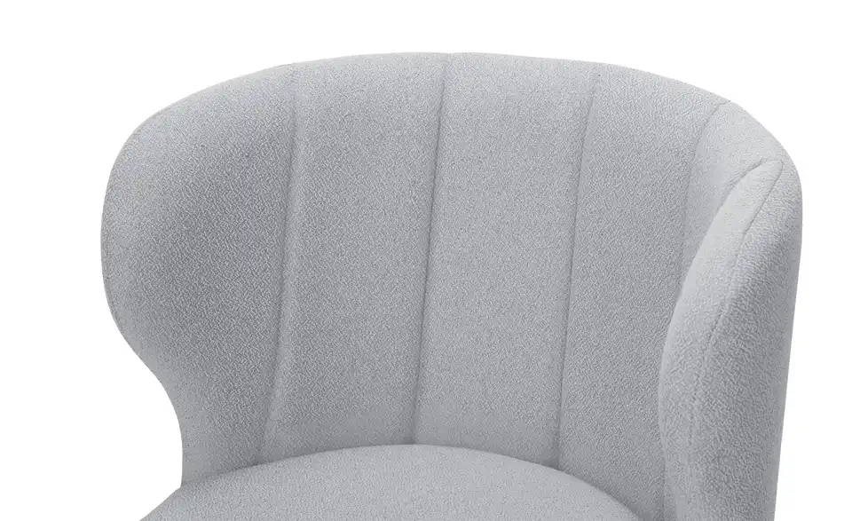 Woodford Polsterstuhl Clea BHT 56,5|83|59 cm, Boucléstoff